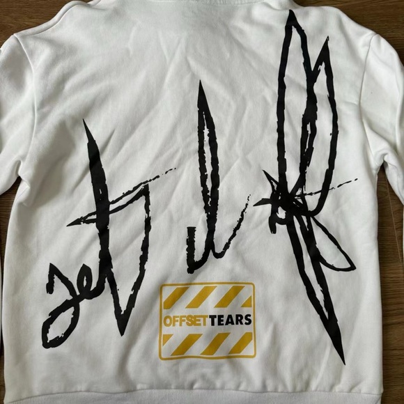 Denim Tears x Offset White Hoodie - Picture 8 of 8